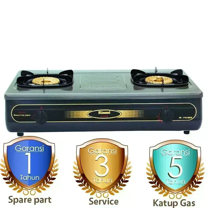 Jual Rinnai Kompor Gas Modern Stainless RI-712-BGX Kompor Gas