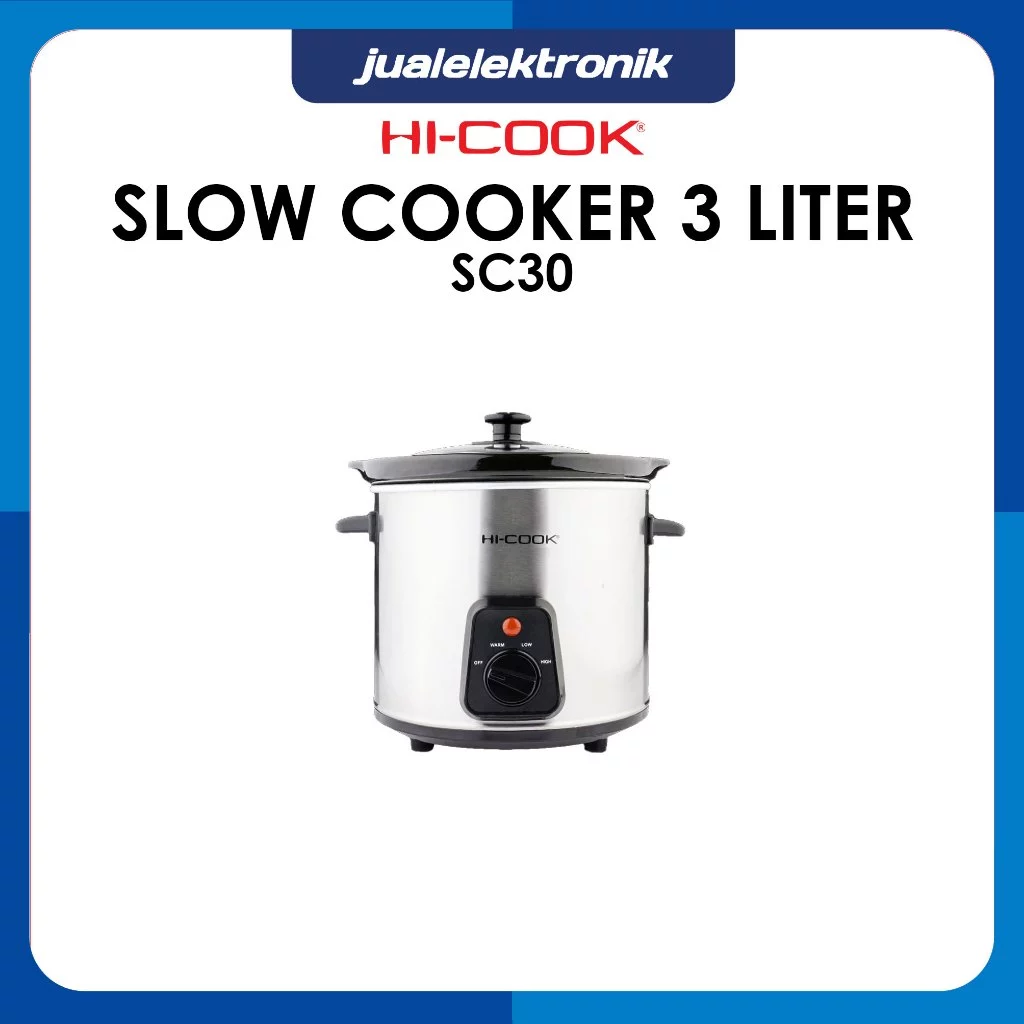 Hi-Cook SC30 / SC-30 / SC 30 - Slow Cooker 3 Liter