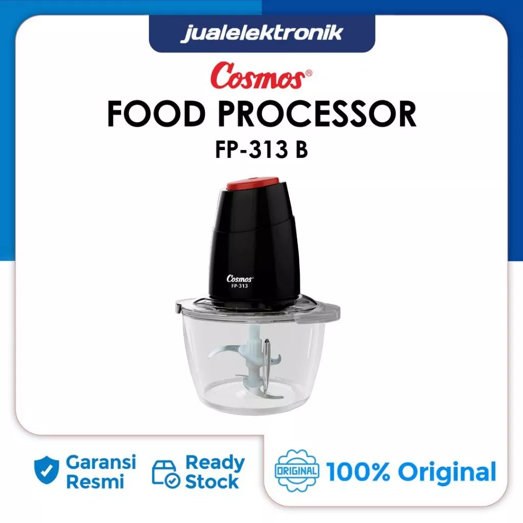 Cosmos Food Processor Kaca FP-313 B FP313B - Penggiling Daging