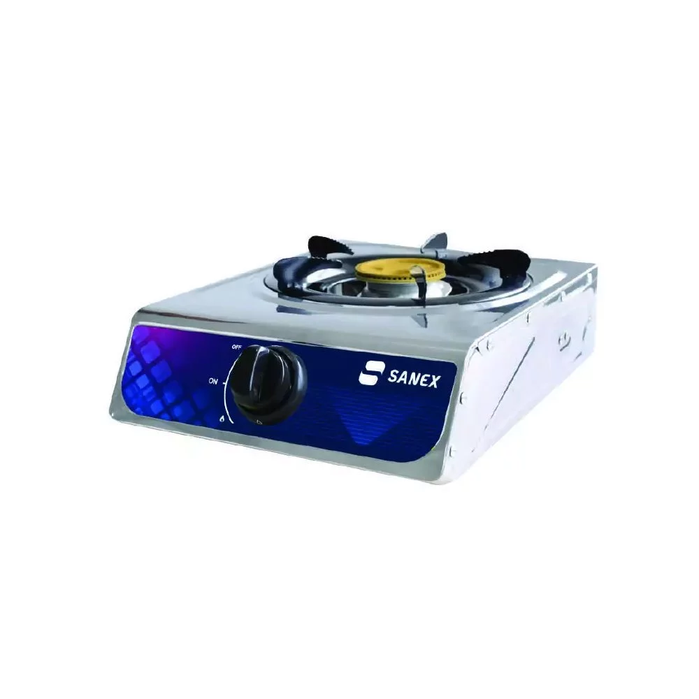 Sanex K-808S K808S – Kompor Stainless 1 Tungku Tatakan Bergerigi