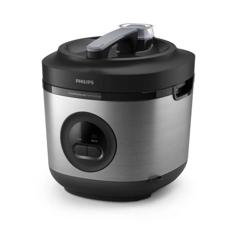 Philips Rice Cooker HD3211 HD 3211 HD3211/31- Magic Com 1.8 Liter Stainless Steel Silver Bakuhanseki