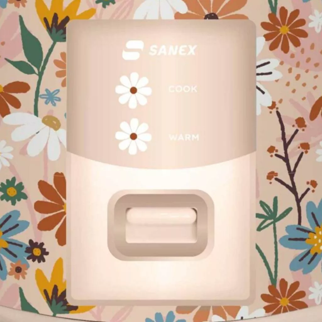Sanex SMC-3318 SMC3318 – Rice Cooker 1.8 Liter 350 Watt 3in1 Cokelat