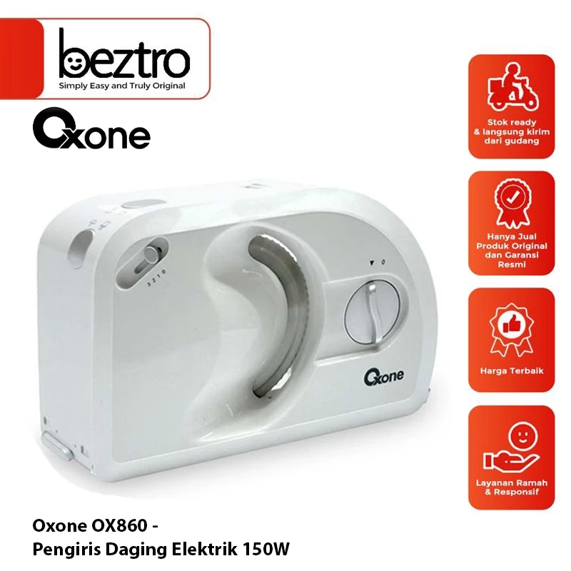 OXONE OX860 Pengiris Daging Elektrik 150 W/New Arrival/Meat Slicer