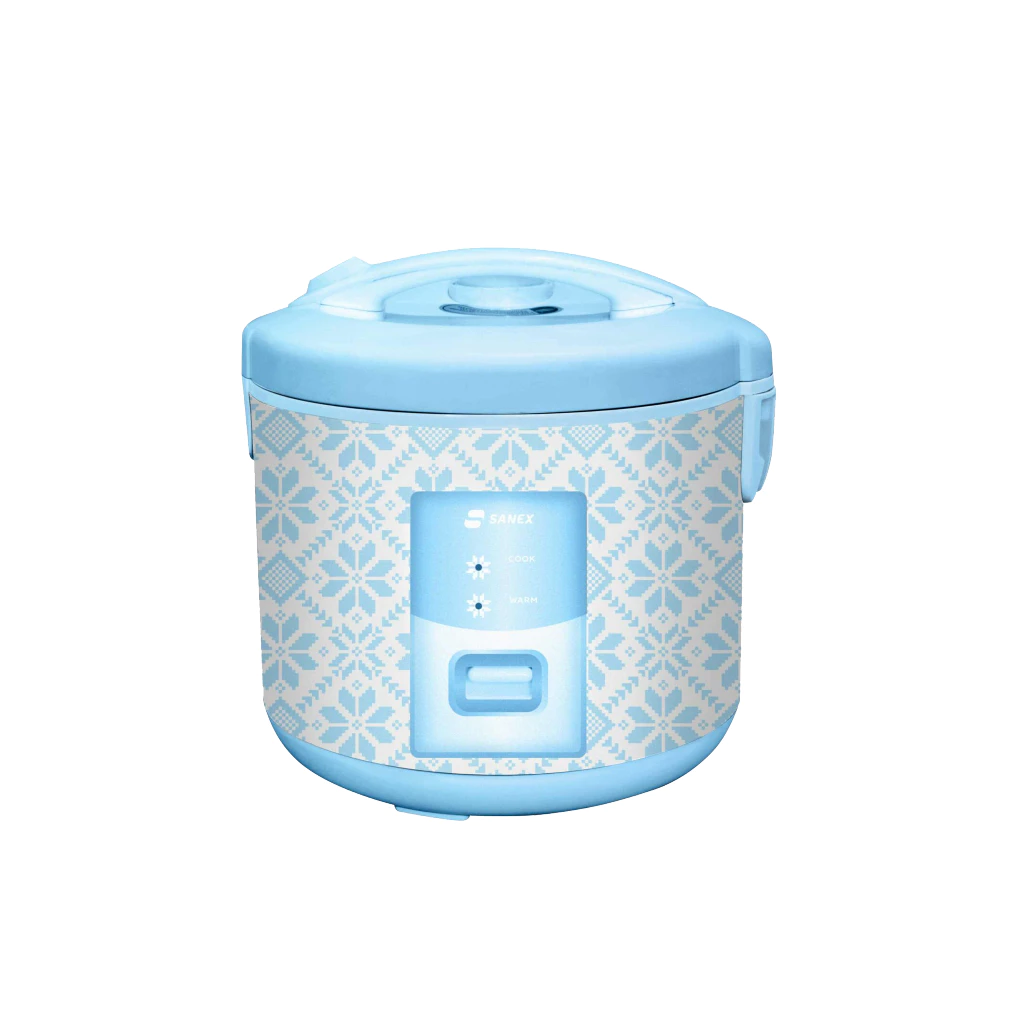 Sanex SMC-1318 SMC1318 – Rice Cooker 1.8 Liter 350 Watt 3in1 Biru Magic Com