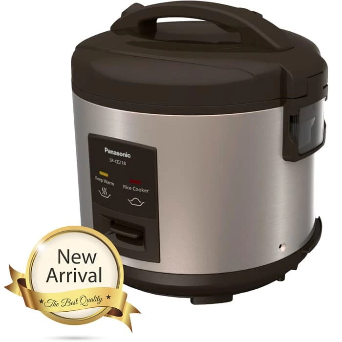Panasonic Rice Cooker 3in1 SR-CEZ18DBR – Magic Com 1.8 Liter Deep Brown Rice Cooker SR-CEZ18DBR