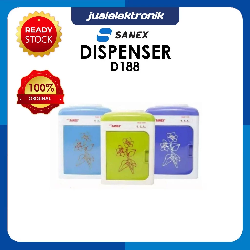 Sanex D-188 D188 D 188 – Dispenser Meja Hot & Normal 400 Watt + Pintu Penutup