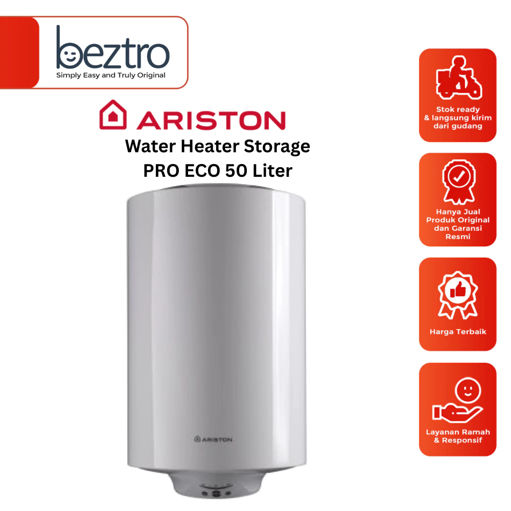 Jual Ariston Water Heater Storage Titanium PRO ECO 50 Liter