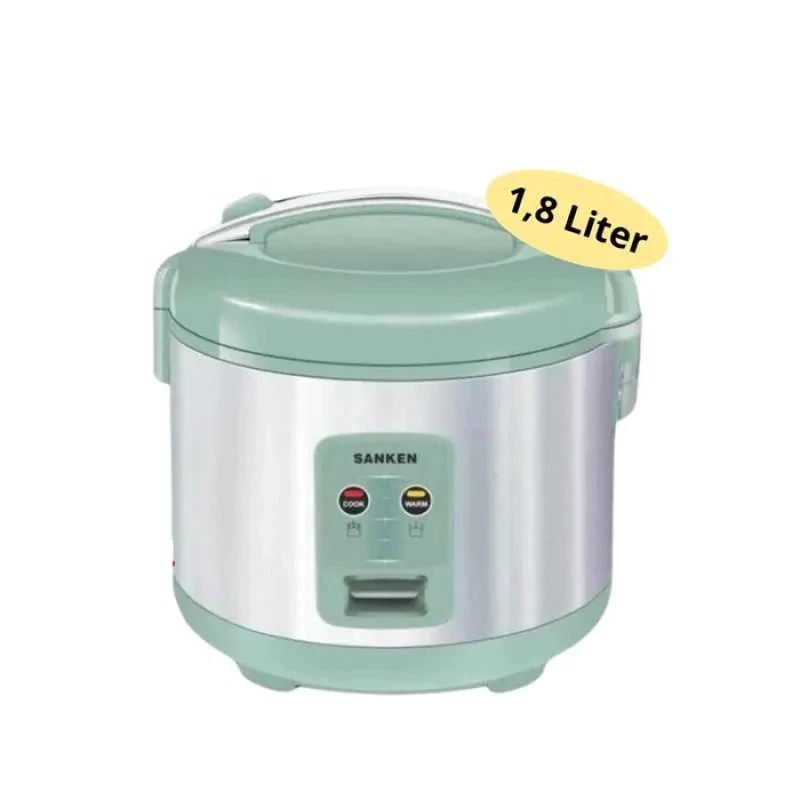 Sanken Rice Cooker SJ-2000-M-LG Magic Com 1.8 Liter 350 Watt Light Green SJ2000MLG