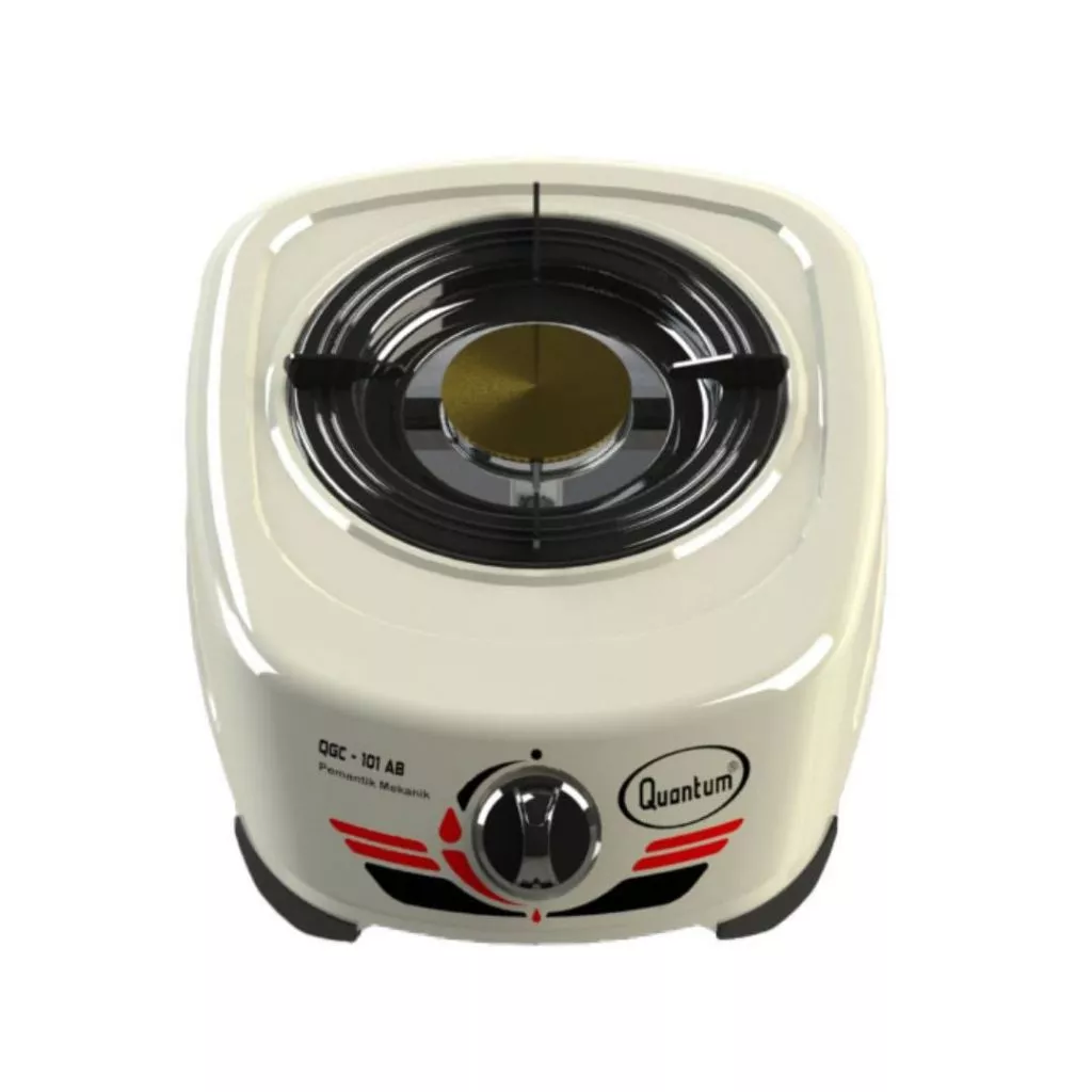 Quantum Kompor Gas 1 Tungku QGC-101 AB - Burner Kuningan