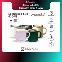 Mosh! New Latte Mug Cup 430ml Baja Cangkir