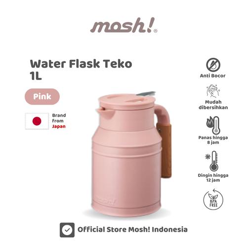 Mosh Termos - Water Flask Teko Stainless Steel 1.0 L - PINK