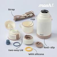 Mosh! Picnic Bottle 600ml - Termos Minum Tahan Panas dan Dingin - Mint