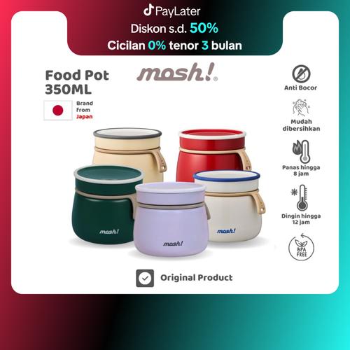 Mosh Food Pot -Wadah Tempat Makanan Termos Stainless Steel 350ML Wadah Vacuum