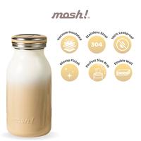 Mosh Milk Bottle Gradient - Botol Minum Stainless Steel 380ml - Mocca
