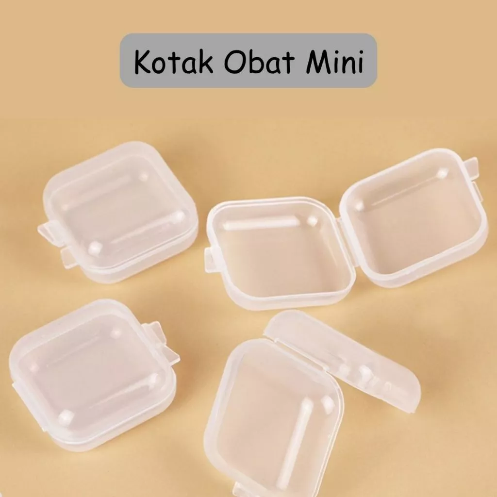 [Mr J] Kotak Obat Mini Travel – Tempat Obat Kecil Portable