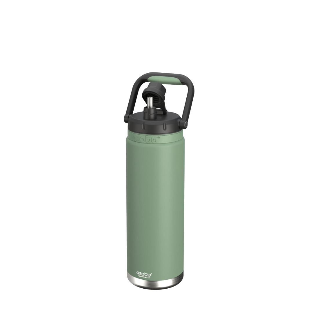 ASOBU Canyon Jug - Botol Minum / Tumbler / Jug Stainless Steel 1,4L - Basil Green
