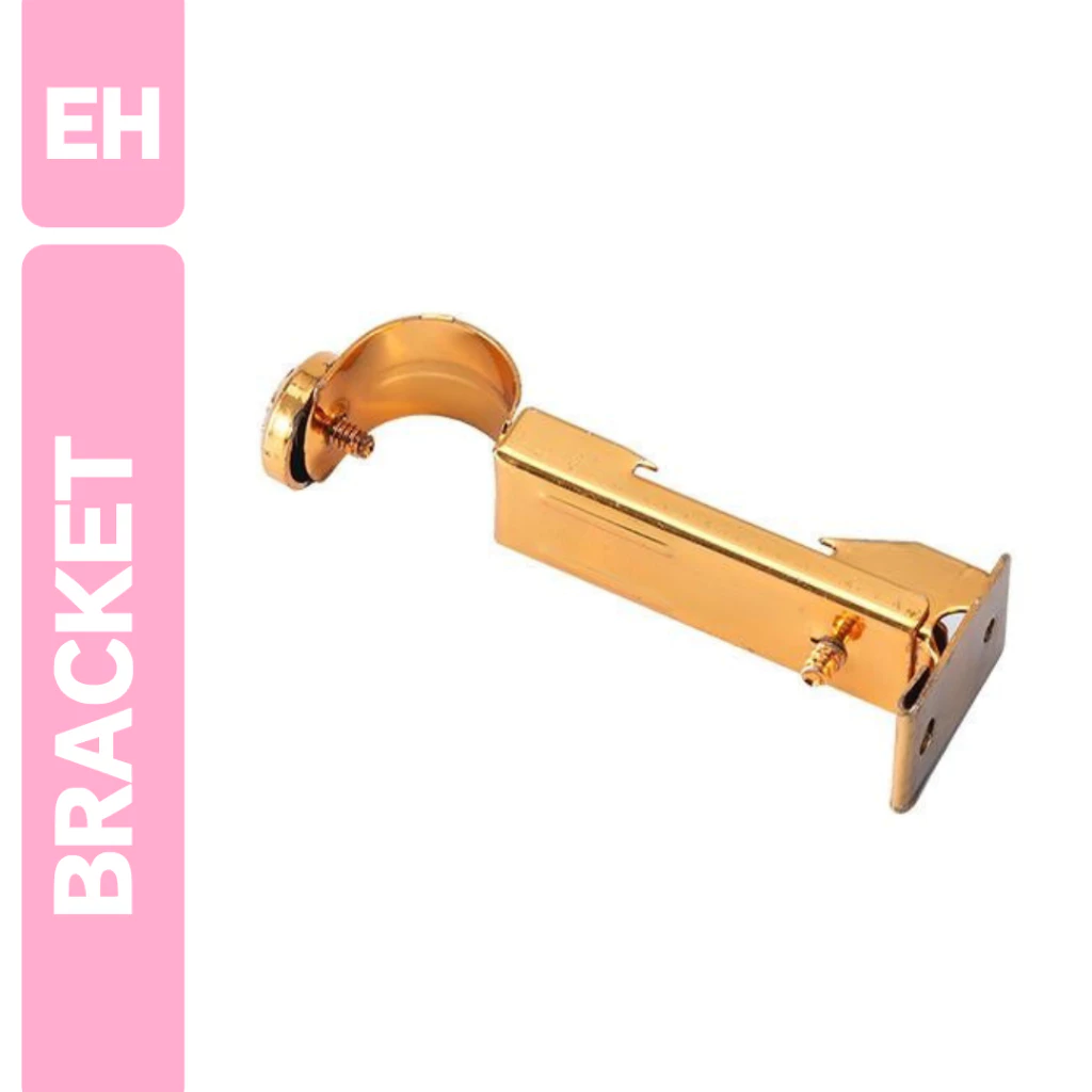 EMMEHOME - BRACKET PREMIUM KAKI REL / RELL / RAIL / BATANG GORDEN / KAKI GORDEN