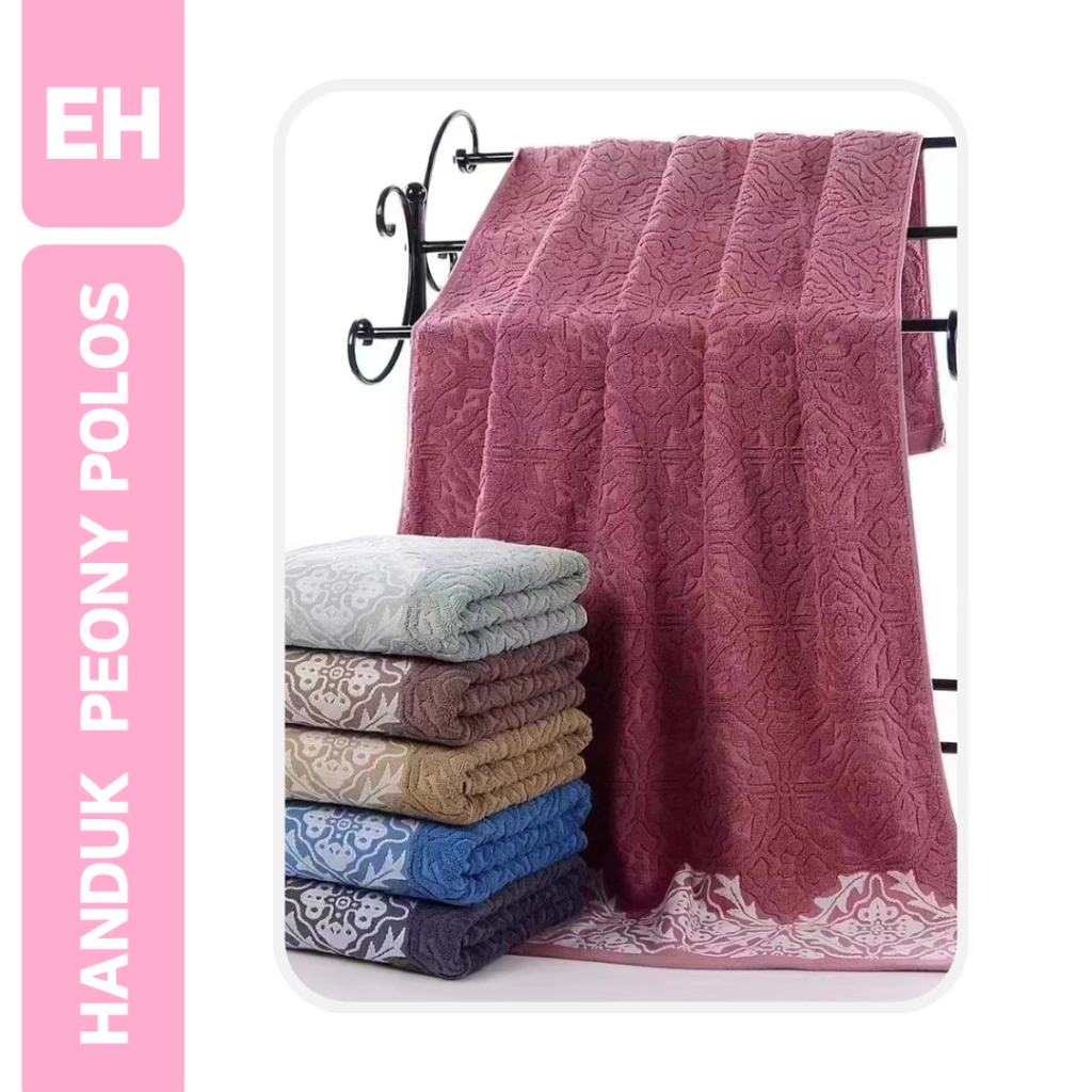 EMMEHOME - Handuk Mandi Dewasa Tebal Jumbo - Handuk Premium Lembut Full Cotton Menyerap Air 70x140