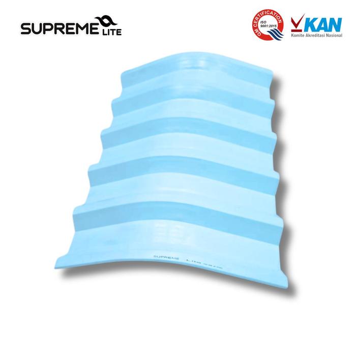 Nok Atap Lembaran PVC/ Nok genteng Plastik/ Nok Atap Rumah Tahan Bocor