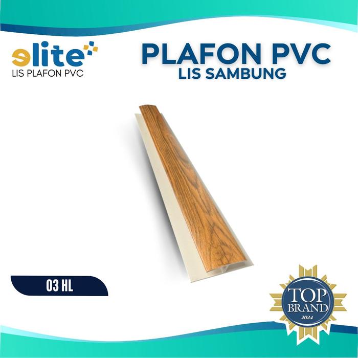 Lis Plafon PVC Elite - Lis Sambung 