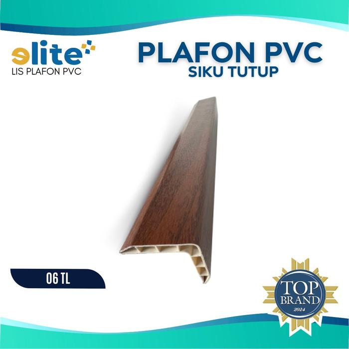Lis Plafon PVC Elite - Siku Tutup