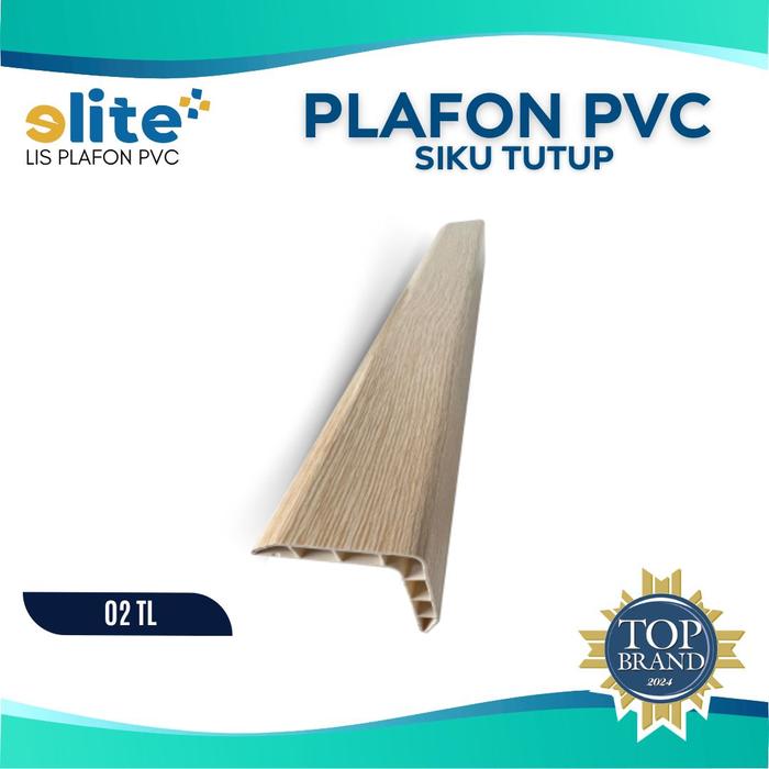 Lis Plafon PVC Elite - Siku Tutup
