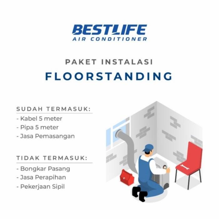 Paket installasi floorstanding 4-5PK