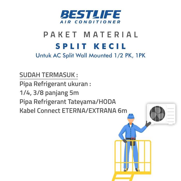 Paket Material Split Kecil