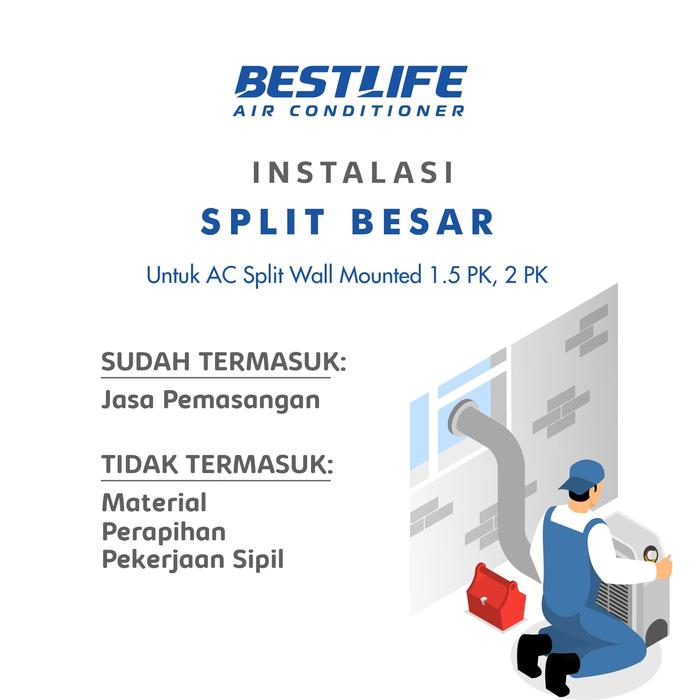 Installasi Split Besar