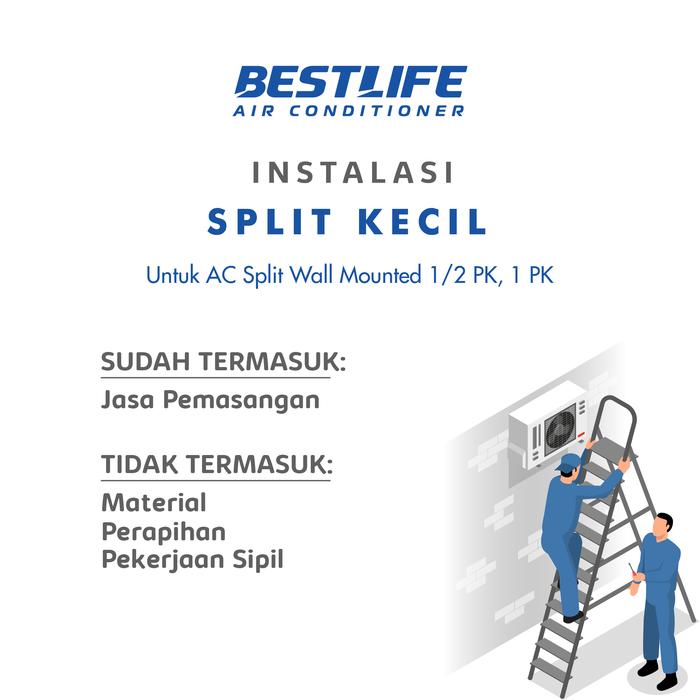 Installasi Split Kecil