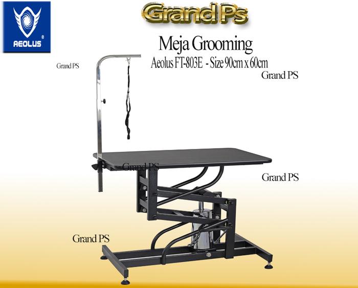 Meja Grooming Anjing Kucing Aeolus FT-803E Cost Effective Electrical Table - Size 90cm x 60cm