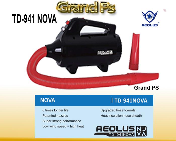 Blower Aeolus TD-941 Nova BRUSHLESS Dryer Grooming Anjing Kucing