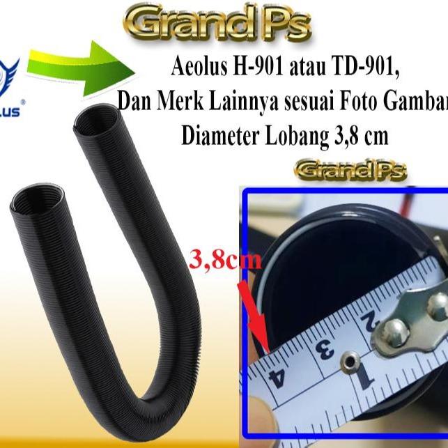 Selang Blower / Pet Dryer Grooming Aeolus td 901 3,8cm dan Td-901t 5cm Anjing Kucing