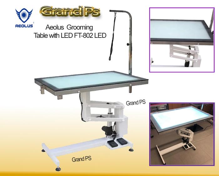Aeolus Meja Grooming Hewan Led elektrik / Electric Led Table FT-802LED