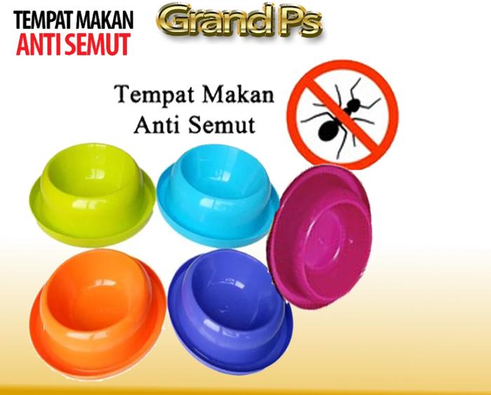 grosir: Tempat Makan Kucing Anti Semut single bowl anti ant