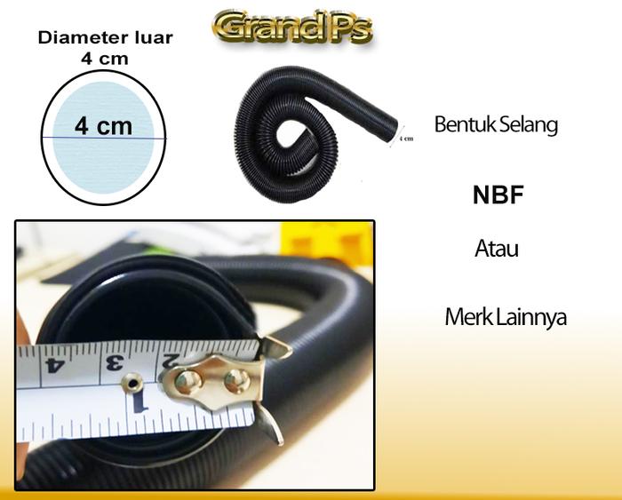 Selang Dryer Blower Host Grooming Merk NBF Merk Lainnya Grooming
