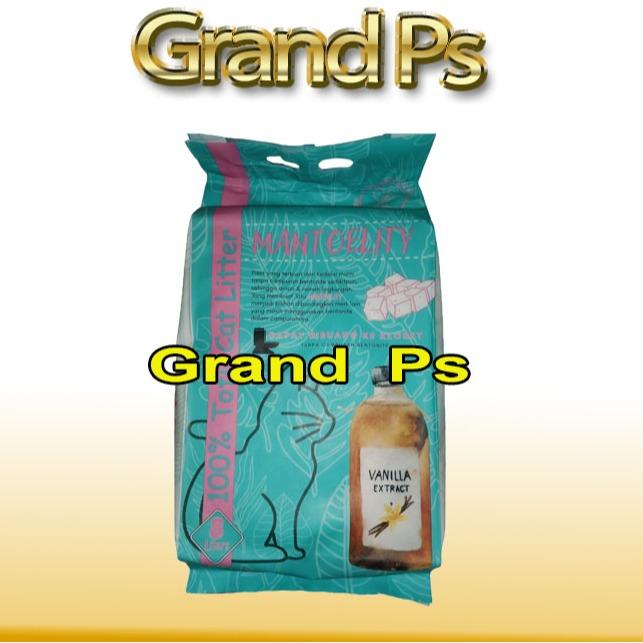 pasir kucing tofu mantoelity 8 liter pasir tofu wangi cat litter -