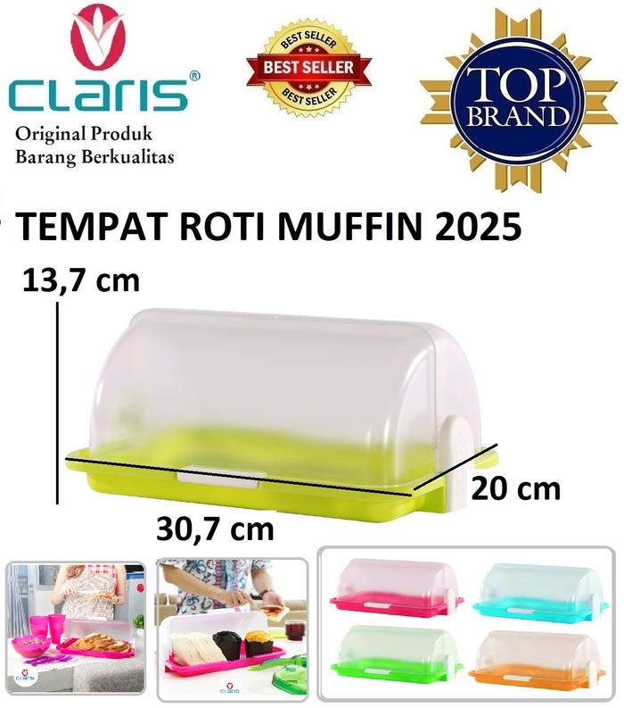 Tempat Roti Kue Makanan Breadcase Muffin 2025 Claris