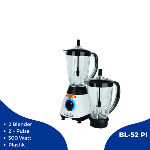 MIYAKO- BLENDER 1.5 L PLASTIC- BL-52 PI