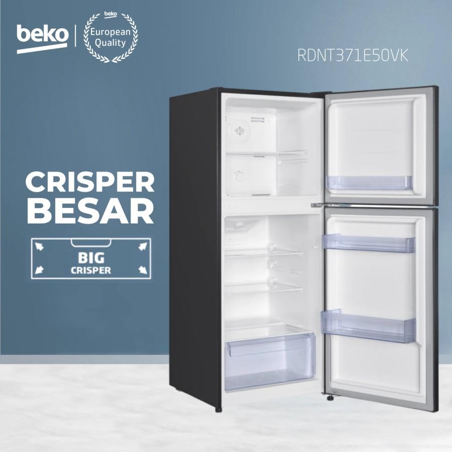 Beko RDNO201I50VBS / RDNO201 I50VBS Kulkas 2 pintu Inverter 200 Liter