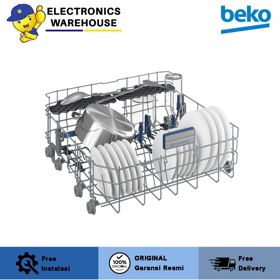 Beko BDFN36640XC BDFN 36640 XC Dishwasher Mesin Cuci Piring