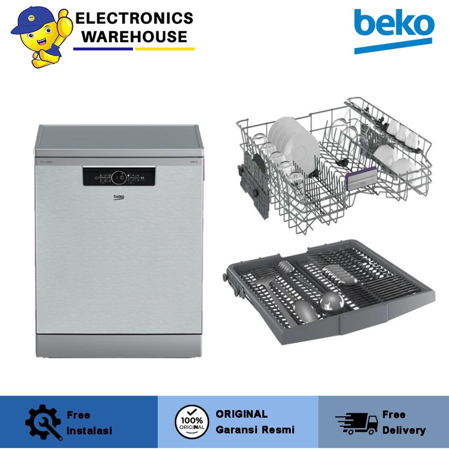 Beko BDFN36640XC BDFN 36640 XC Dishwasher Mesin Cuci Piring