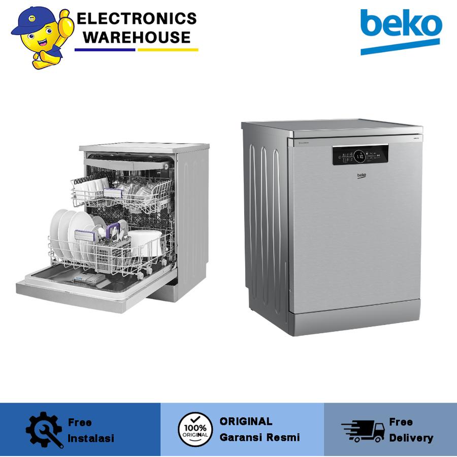 Beko BDFN36640XC BDFN 36640 XC Dishwasher Mesin Cuci Piring