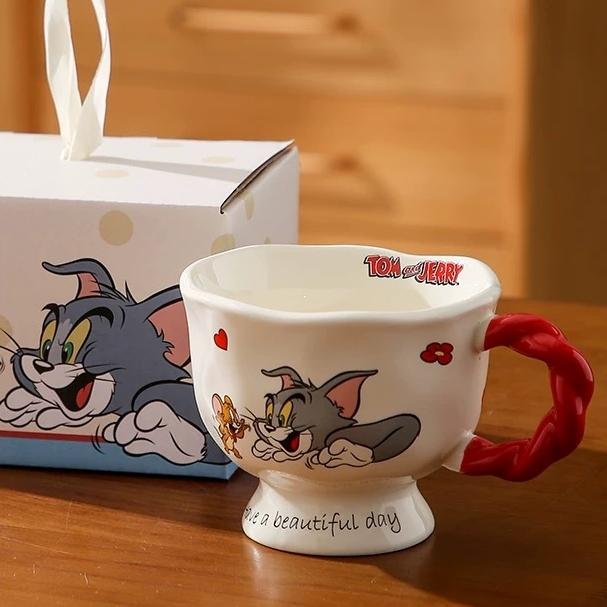 Tom & Jerry Mug Gift Box / kado ulang tahun / Mug tom & jerry 1