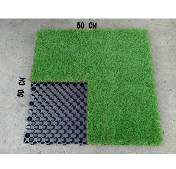Fantasy Drainase Cell Biru Untuk Alas Rumput Sintetis Drainage Sell Puzzle