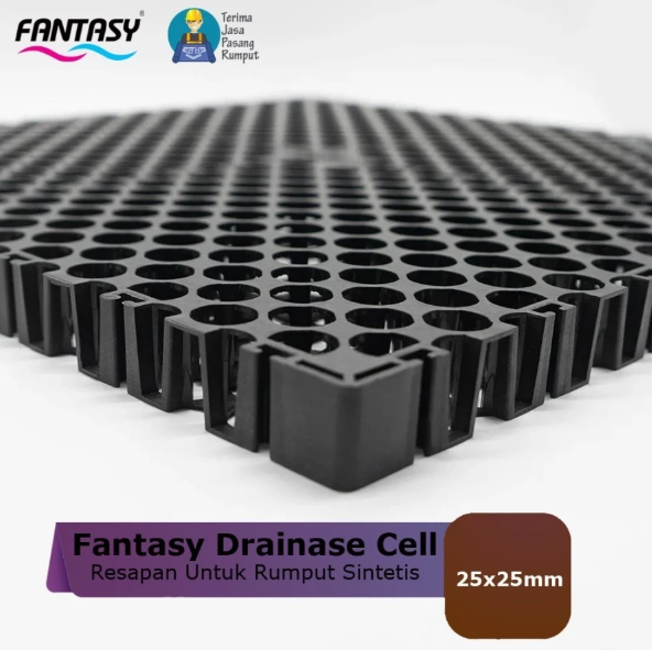 Fantasy Drainase Cell Untuk Alas Rumput Sintetis Drainage Sell 