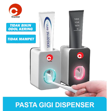 Fantasy Crystal Toothpaste Dispenser Pasta Gigi Dispenser Odol Otomatis
